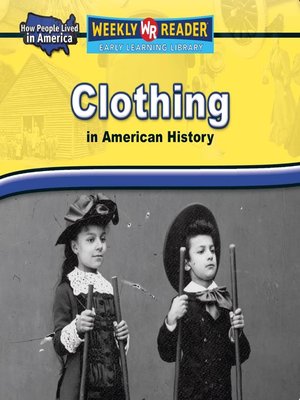 cover image of Clothing in American History